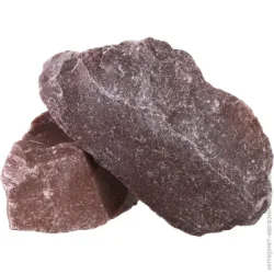 Наш Шлях Камни для сауны Малиновый кварцит 100-150 мм. 20 кг
