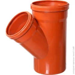 Фитинг Инсталпласт Тройник d200x160x45°