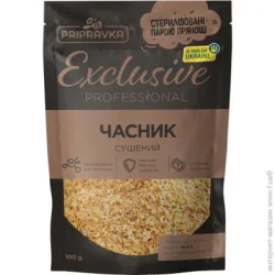 Специи Чеснок Exclusive Professional сушеный 100 г Приправка