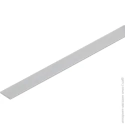 Алюпро Алюмінієва смуга 20x2 мм 2000 мм анодоване срібло