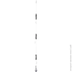 Кормушка для рыбалки Кормушка ПрофМонтаж для карася на мотовиле крашеная 50 г