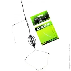 Кормушка для рыбалки Кормушка ПрофМонтаж оснащенная арбуз крашенная №8 30 г