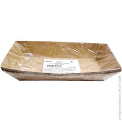 Тарілка дрібна Маестро Смак Тарілка одноразова паперова ламінована 270x110x47 мм 10 шт.