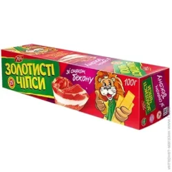 Жайвір Чипсы картофельные Золотистые со вкусом бекона 100 г