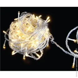 Гирлянда Феєрія Электрогирлянда линейная QC2005-1 светодиодная (LED) 200 ламп 20 м