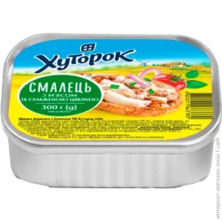 М'ясна консерва Хуторок Смалець ТМ 300 г