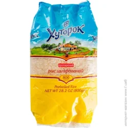 Крупа Хуторок Рис пропарений 800 г