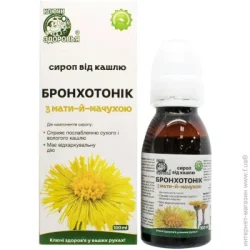 Спеціальна добавка Красота И Здоровье Сироп Бронхотонік з мати-й-мачухою від кашлю д/дет. у флак. із мірн. скл. 100мл 1 шт.