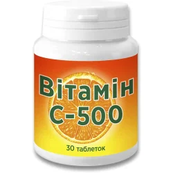 Красота И Здоровье Таблетки Витамин С-500 0,5 г 30 шт.