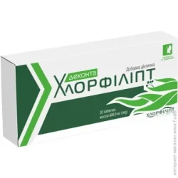 Специальная добавка Красота И Здоровье Таблетки Деконта Хлорфилипт таблетки 600 мг 20 шт.