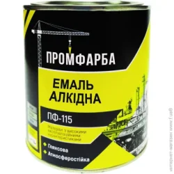Промфарба Эмаль алкидная ПФ-115 белый глянец 2,8кг