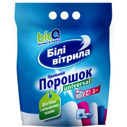Стиральный порошок Білі Вітрила Universal 3000 г (4820017661058)