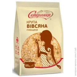 Сквирянка Крупа овсяная плющенная 500 г