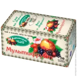 Карпатський Чай Чай травяной Карпатский чай Мультифрукт  20 шт. 2 г
