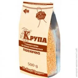 Крупа Козуб Продукт Крупи пшеничні швидко розварюється 500г 4820094531305