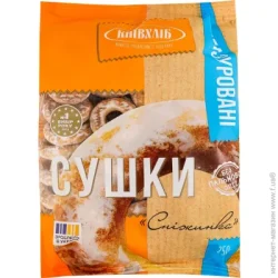 Київхліб Сушки Сніжинка глазуровані 250 г