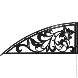 Укрітарм Кронштейн для козирка К-6 600х1500 мм