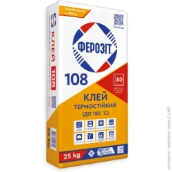 Ферозит Клей для плитки термостойкий 108 25кг
