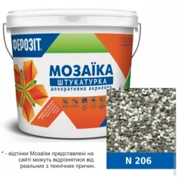 Ферозит Декоративная штукатурка мозаичная N-206 14 кг
