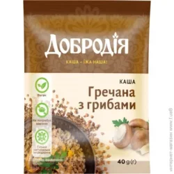 ДОБРОДІЯ Каша гречневая с грибами 40 г