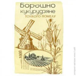 Август-Кий Мука кукурузная 1 кг