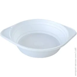 Тарелка мелкая Пластимир Тарелка одноразовая из полистирола 500 мл 10 шт.