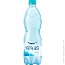Вода минеральная Карпатська Джерельна Карпатская родниковая негазированная столовая 0.5 л (4820051240233 )
