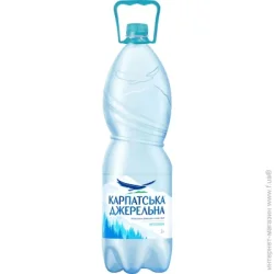 Вода минеральная Карпатська Джерельна негазированная столовая 2 л (4820051240202)