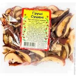 Сухофрукты Світ Фруктів Груши без семян резаные сушеные 200 г