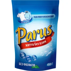 Parus Отбеливатель кислородосодержащий порошкообразный Сияющее белье 450 г