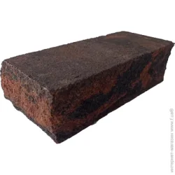 Ковальська Фасадный камень угловой Рустик 100x225x65 мм гранат