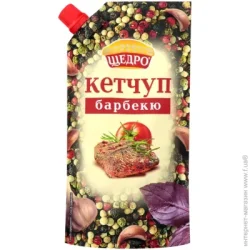 Соус Щедро Кетчуп ТМ Барбекю д/п 250 г
