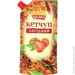 Соус Щедро Кетчуп ТМ Лагідний д/п 250 г