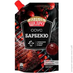Щедро Соус ТМ Барбекю д/п 4823097401194 200 г