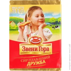 Звени Гора Сир плавлений порційний Дружба 70 г