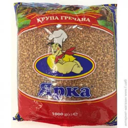 Ярка Крупа гречневая 1кг м/уп 1000 г