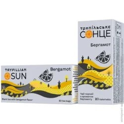 Трипільське Сонце Чай Бергамот 36г (20 піт * 1,8) (4823118600124)