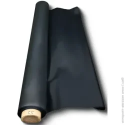 Ековіжен Пленка полиэтиленовая строительная 1,5x100 м черный 40 мкм полурукав