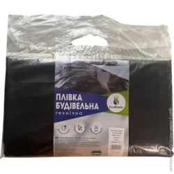 Ековіжен Плівка поліетиленова технічна 3x10 м чорний 40 мкм напіврукав