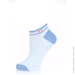 Лівий&Правий Носки женские Л&П Л&П 120 (короткие) 03 р.36-40 бело-голубой 1 шт.