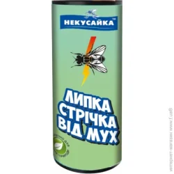 Пастка НЕКУСАЙКА Стрічка-липучка від мух 10 г
