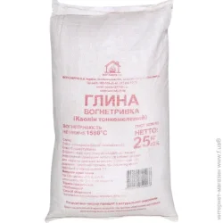 Мвко Глина огнеупорная 25 кг