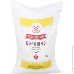 Мука Ріднокрай Борошно вищого ґатунку 10 кг