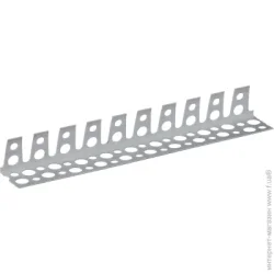 Штукатур Уголок ПВХ арочный 23x23 мм 2,5 м