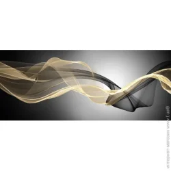 Арт Фемелі Картина на холсте Нежная лента (2) 50x120 см