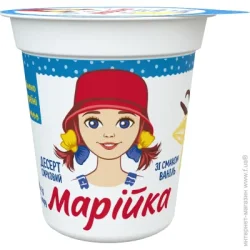 Марійка Десерт Десерт творожный 5,0% жира со вкусом "Ваниль" 130 г