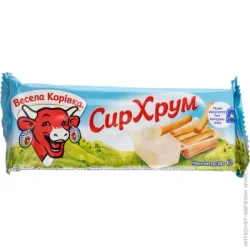 Весела Корівка Сыр плавленный с хлебными палочками СырХрум 35г 45%
