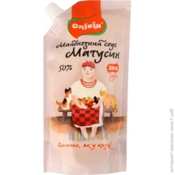 Олівія Соус майонезний 50% Мамочка 300 г