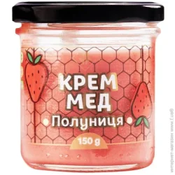 Медовий Альянс Крем-мед Клубника 150 г