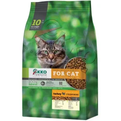 Корм сухий для котів з індичкою 10 кг